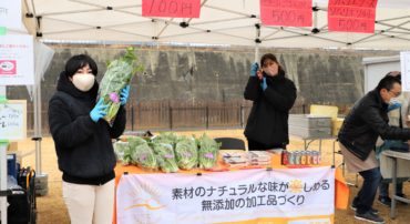 スペルト小麦・タネ菜がnanowaマルシェで販売/発掘！隠(なばり)の名産品#3